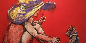 Nathalie D'HÉNAUT, artiste peintre - Galerie de l'Estuaire à Honfleur